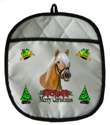 Haflinger Christmas Pot Holder