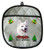 American Eskimo Dog Christmas Pot Holder
