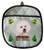 Bichon Christmas Pot Holder