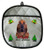 Bloodhound Christmas Pot Holder