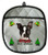 Boston Terrier Christmas Pot Holder