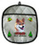 Shiba Inu Christmas Pot Holder