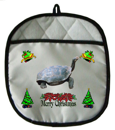 Turtle Christmas Pot Holder