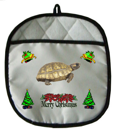 Turtle Christmas Pot Holder