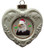Eagle Heart Christmas Ornament