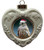 Falcon Heart Christmas Ornament