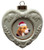 Beagle Heart Christmas Ornament