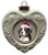 Bernese Mountain Dog Heart Christmas Ornament