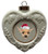 Chihuahua Heart Christmas Ornament