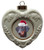 Doberman Heart Christmas Ornament