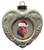 Shar Pei Heart Christmas Ornament