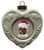 Shih Tzu Heart Christmas Ornament