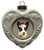 Welsh Corgi Heart Christmas Ornament