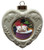 West Highland Terrier Heart Christmas Ornament