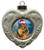 Chipmunk Heart Christmas Ornament