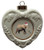 Elephant Heart Christmas Ornament