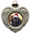 Gorilla Heart Christmas Ornament