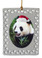Panda Bear  Christmas Ornament