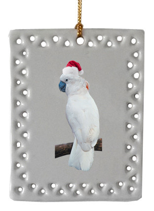 Cockatoo  Christmas Ornament