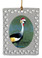 Crowned Crane  Christmas Ornament
