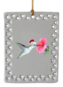 Hummingbird  Christmas Ornament