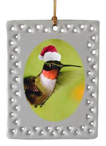Hummingbird  Christmas Ornament