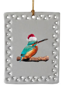 Kingfisher  Christmas Ornament