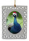 Peacock  Christmas Ornament