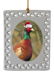 Pheasant  Christmas Ornament