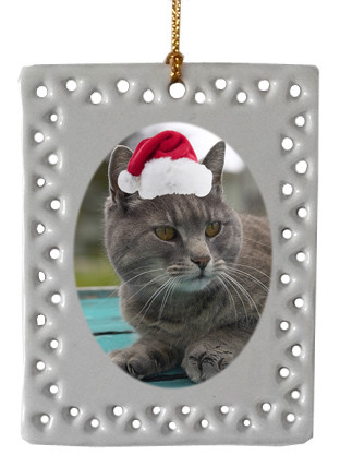 Cat  Christmas Ornament