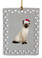 Siamese Cat  Christmas Ornament