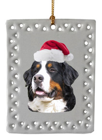 Bernese Mountain Dog  Christmas Ornament