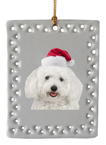 Bichon  Christmas Ornament