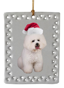 Bichon  Christmas Ornament