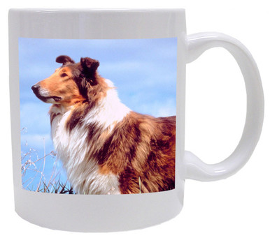 I Love My Collie Coffee Mug