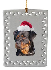 Rottweiler  Christmas Ornament