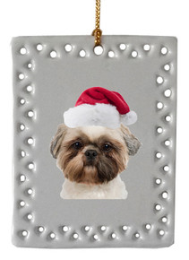 Shih Tzu  Christmas Ornament