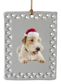 Soft Coated Wheaten Terrier  Christmas Ornament