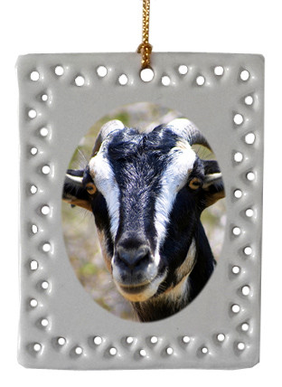 Goat  Christmas Ornament