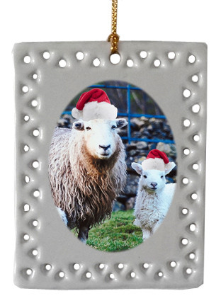 Lamb  Christmas Ornament