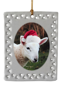 Lamb  Christmas Ornament