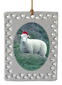 Sheep  Christmas Ornament