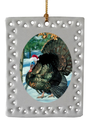 Turkey  Christmas Ornament