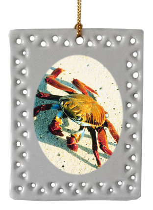 Crab  Christmas Ornament