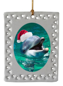 Dolphin  Christmas Ornament