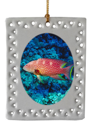 Grouper  Christmas Ornament