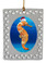 Seahorse  Christmas Ornament