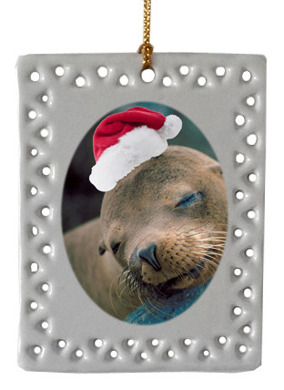 Sea Lion  Christmas Ornament