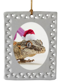 Gecko  Christmas Ornament