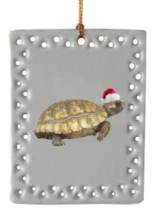 Turtle  Christmas Ornament